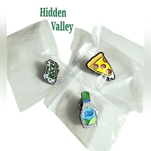 Hat Enamel Pins Men Accessories Hidden Valley Ranch Colorful Collectible Art 3pc